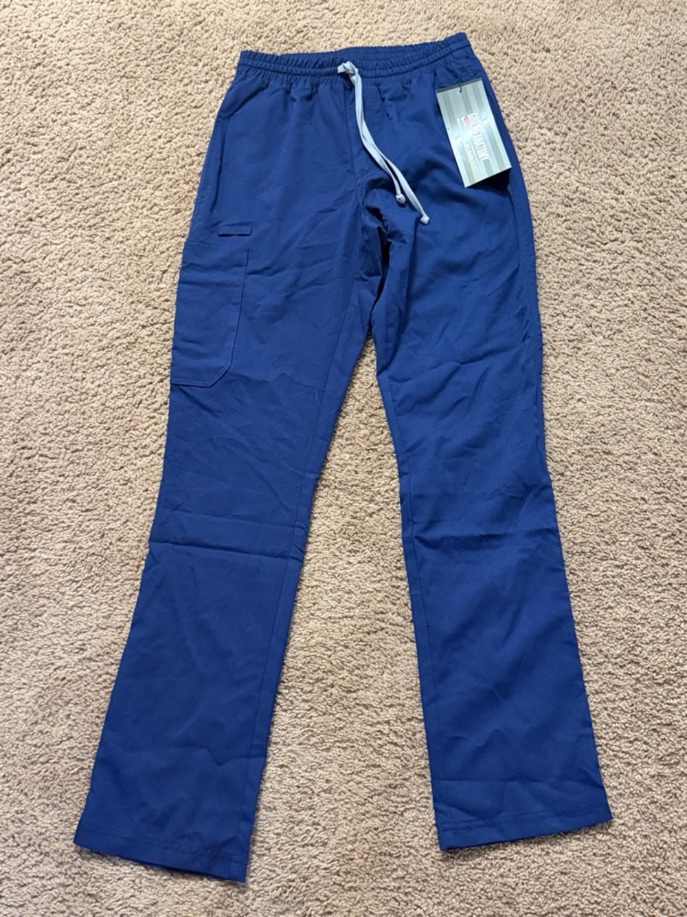Grey's Anatomy navy Blue Scrub Pants with Drawstring